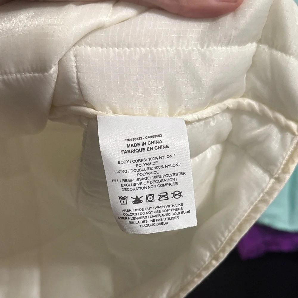 💙💖 Nike Jordan 23‎ Engineered White Puffer Jacket Parka Liner